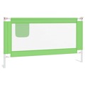 Barra de Segurança P/ Cama Infantil Tecido 150x25 cm Verde