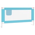 Barra de Segurança P/ Cama Infantil Tecido 160x25 cm Azul