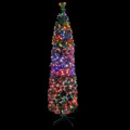 Árvore de Natal Artificial Fina C/ Suporte 180 cm Fibra ótica