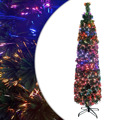Árvore  de Natal Artificial Fina C/ Suporte 240 cm Fibra ótica