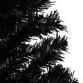 Árvore de Natal Artificial com Suporte 240 cm Pvc Preto