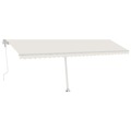 Toldo Automático Independente 600x350 cm Cor Creme