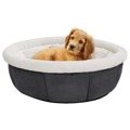 Cama para Cães 59x59x24 cm Cinzento