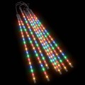 Luzes Meteoro 8 pcs 50 cm 288 Luzes LED Int./ext. Colorido