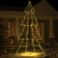 Árvore de Natal em Cone 360 Leds 143x250 cm Interior e Exterior