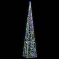 Cone de Iluminação Decorativo C/ Leds Multicor Acrílico 90 cm