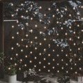 Rede Luzes de Natal 4x4 M 544 Luzes LED Int/ext Branco Quente