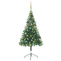 Árvore de Natal Artificial C/ Leds & Bolas 150 cm 380 Ramos