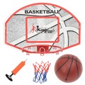 Conjunto Tabela Basquetebol P/ Montar na Parede 5 pcs 66x44,5 cm