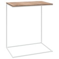 Mesa de Apoio 55x35x66 cm Contraplacado Branco