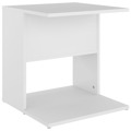 Mesa de Apoio 45x45x48 cm Contraplacado Branco