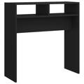 Mesa Consola 78x30x80 cm Contraplacado Preto