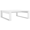 Mesa de Centro 100x100x35 cm Contraplacado Branco