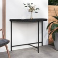 Mesa de Jardim 100x50x75 cm Vime Pe Preto