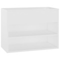 Banco Sapateira 60x30x45 cm Contraplacado Branco