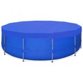 Coberturas de Piscina Redondas 2 pcs Pe 460 cm 90 G/m²