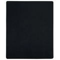 Lençol Ajustável 90x200 cm Algodão Jersey Preto