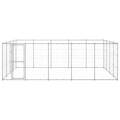 Canil de Exterior 24,2 M² Aço Galvanizado