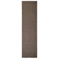 Tapete Sisal Natural 80x300 cm Castanho