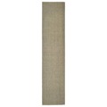 Tapete Sisal Natural 66x300 cm Cinzento-acastanhado