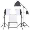 Kit Iluminação de Estúdio Fotográfico com Mesa