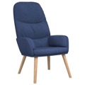 Cadeira de Descanso Tecido Azul