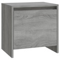 Mesa de Cabeceira 45x34x44,5 cm Aglomerado Cor Sonoma Cinzento