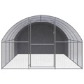 Galinheiro de Exterior 3x6x2 M Aço Galvanizado