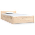 Estrutura de Cama C/ Gavetas 90x190 cm 3FT Single