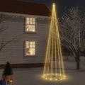 Árvore de Natal em Cone 1134 Leds 230x800 cm Branco Quente