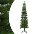 Árvore de Natal Artificial Fina com Suporte Pe 180 cm