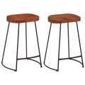 Bancos de Bar Gavin 2pcs 45x40x63cm Madeira de Mangueira Maciça