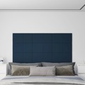 Painel de Parede 12 pcs 60x30 cm Veludo 2,16 M² Azul