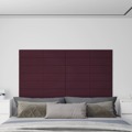 Painel de Parede 12 pcs 90x15 cm Tecido 1,62 M² Roxo