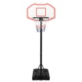 Tabela de Basquetebol 237-307 cm Polietileno Branco