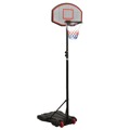 Tabela de Basquetebol 216-250 cm Polietileno Preto