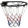 Cesto de Basquetebol 45 cm Aço Preto