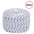 Corda de Barco 6 mm 50 M Polipropileno Branco