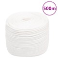 Corda de Barco 8 mm 500 M Polipropileno Branco