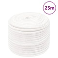 Corda de Barco 14 mm 25 M Polipropileno Branco Completo