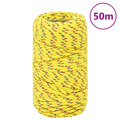 Corda de Barco 2 mm 50 M Polipropileno Amarelo