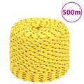 Corda de Barco 10 mm 500 M Polipropileno Amarelo