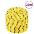 Corda de Barco 12 mm 25 M Polipropileno Amarelo