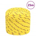 Corda de Barco 18 mm 25 M Polipropileno Amarelo