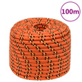 Corda de Barco 12 mm 100 M Polipropileno Laranja