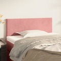 Cabeceira de Cama Veludo 80x5x78/88 cm Rosa