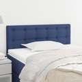 Cabeceira de Cama Tecido 80x5x78/88 cm Azul