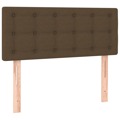 Cabeceira de Cama Tecido 90x5x78/88 cm Castanho