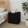 Mesa de Cabeceira 50x39x47 cm Preto