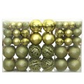 Enfeites de Natal 100 pcs 3 / 4 / 6 cm Verde-claro